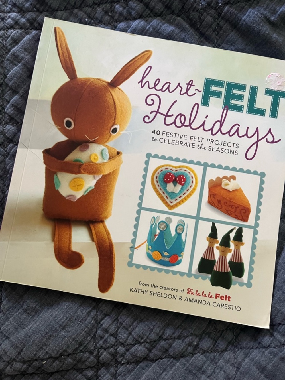 Heartfelt Holidays Felt Craft Book DIY
